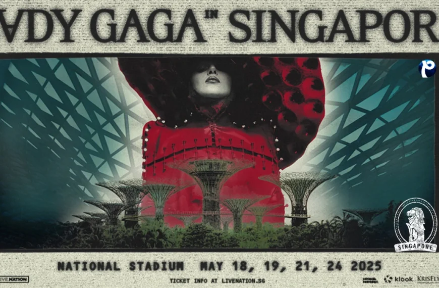 Lady Gaga in Singapore
