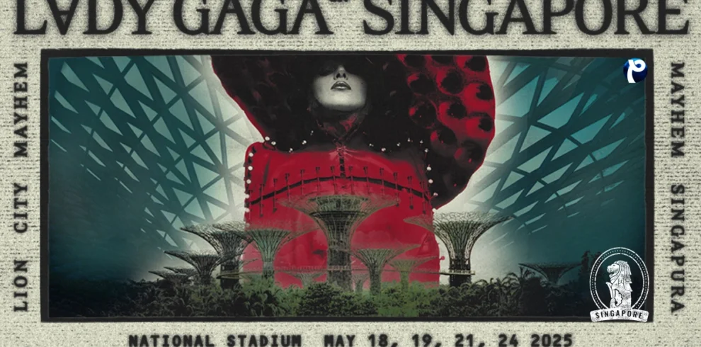 Lady Gaga in Singapore