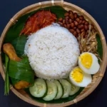 Nasi Lemak Malaysian Food