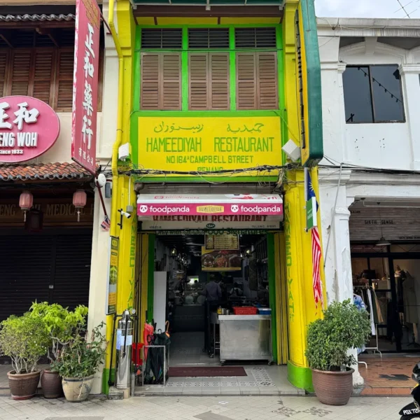 Hameediyah Restaurant, Penang, Malaysia | 4.1 Rating | 7,003 Google reviews | RM 20–40 | Indian Muslim restaurant in Penang