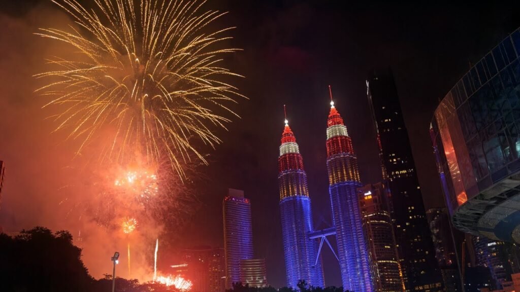 Merdeka Fireworks 2025 in Malaysia
