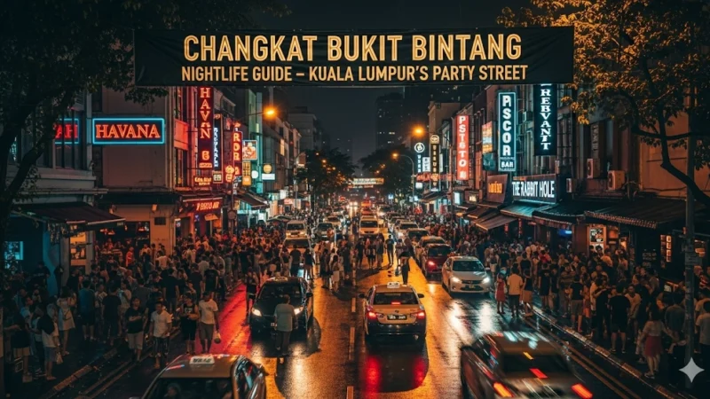 Changkat Bukit Bintang - Kuala Lumpur’s Party Street Nightlife Guide