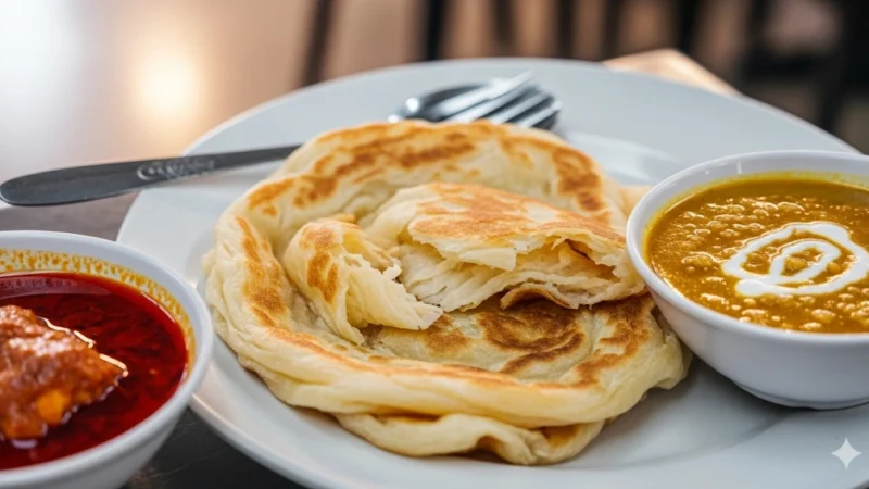 Roti Canai - Malaysia’s Beloved Flatbread