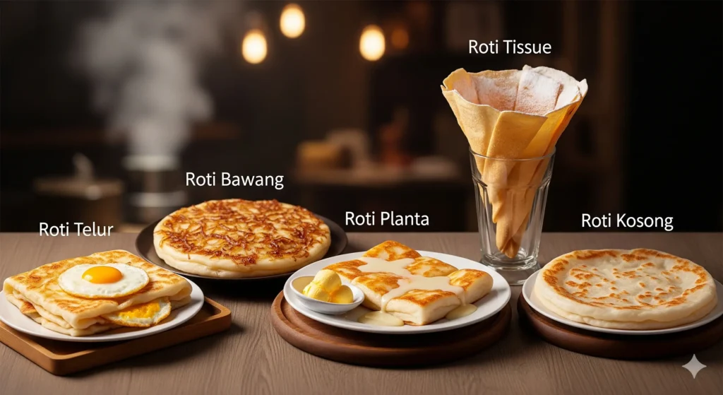 Roti Canai Variations