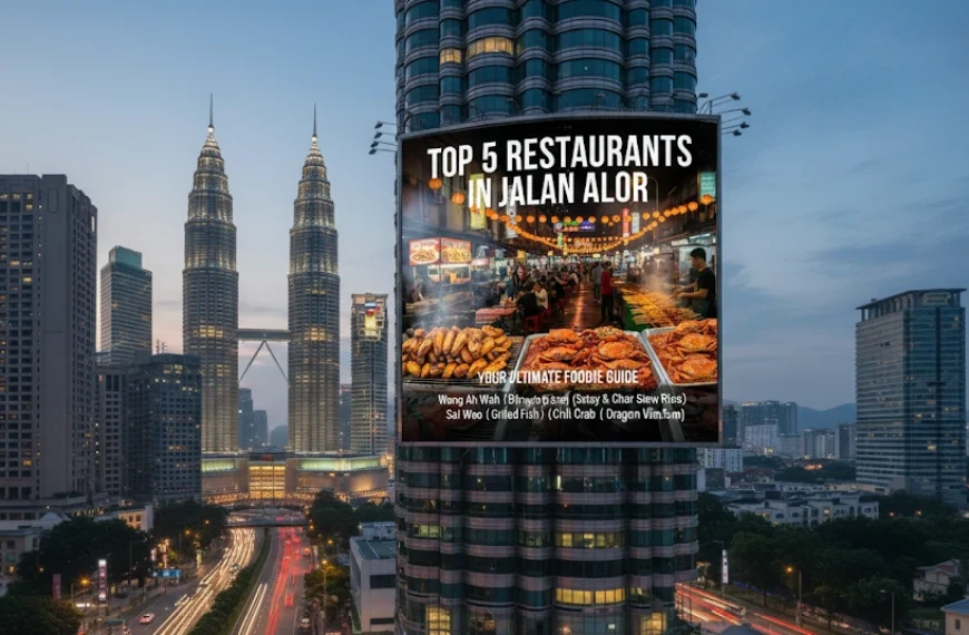 Top 5 Must-Try Restaurants in Jalan Alor