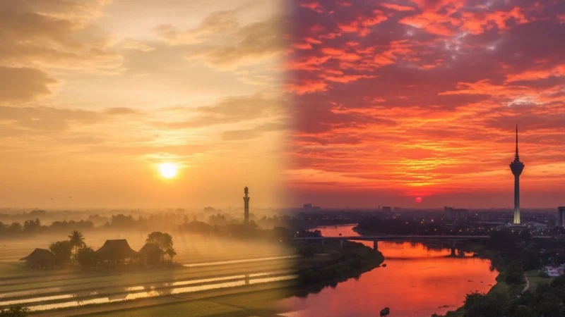 Best Sunrise & Sunset Spots in Alor Setar (Kedah)