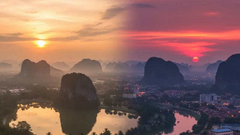 Best Sunrise & Sunset Spots in Ipoh (Perak)