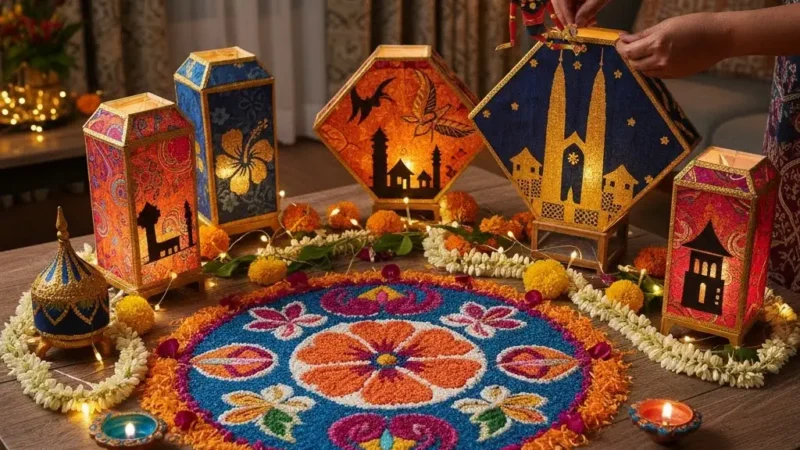 DIY Deepavali Decorations Inspired by Malaysian Culture