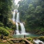Jelawang (Stong) Waterfall
