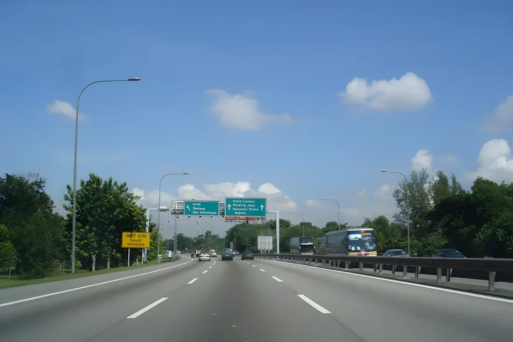 Kuala Lumpur-Seremban Express Highway Malaysia