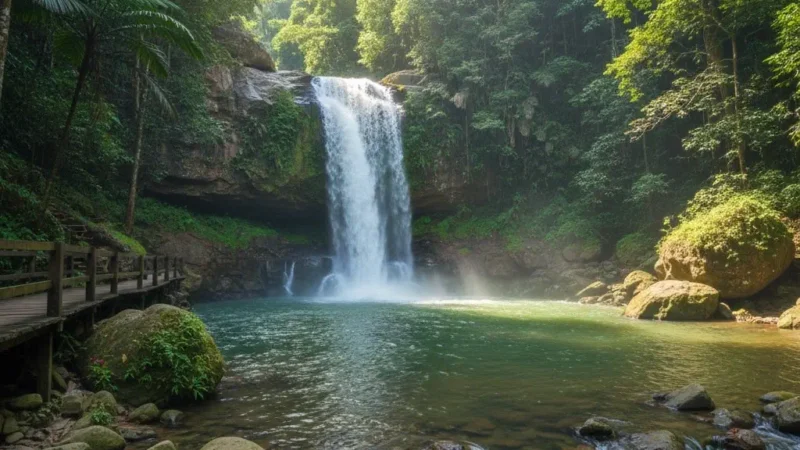 Lambir Hills Waterfalls