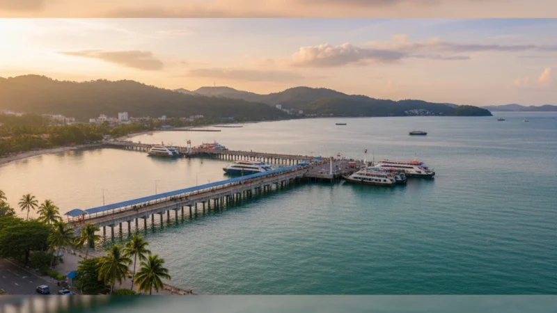 Lumut Jetty, Perak