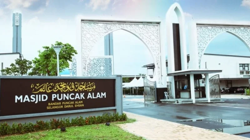 Masjid Puncak Alam- A Modern Architectural Landmark in Selangor