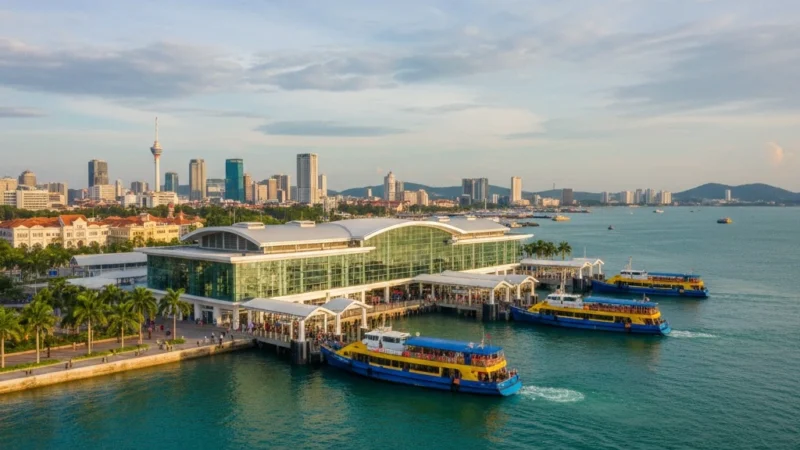 Raja Tun Uda Ferry Terminal, George Town Penang