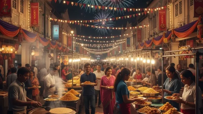 Street Food Adventures During Deepavali in Malaysia