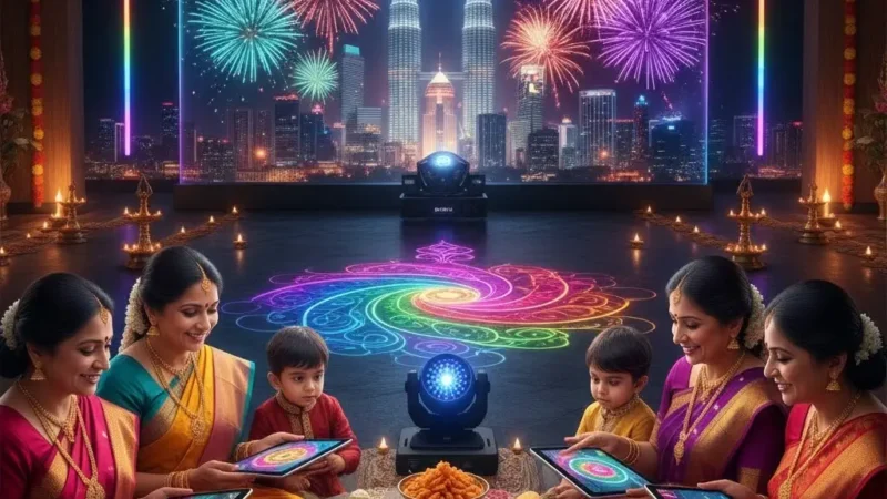 The Modern Deepavali Experience in Malaysia- Tradition Meets Technology