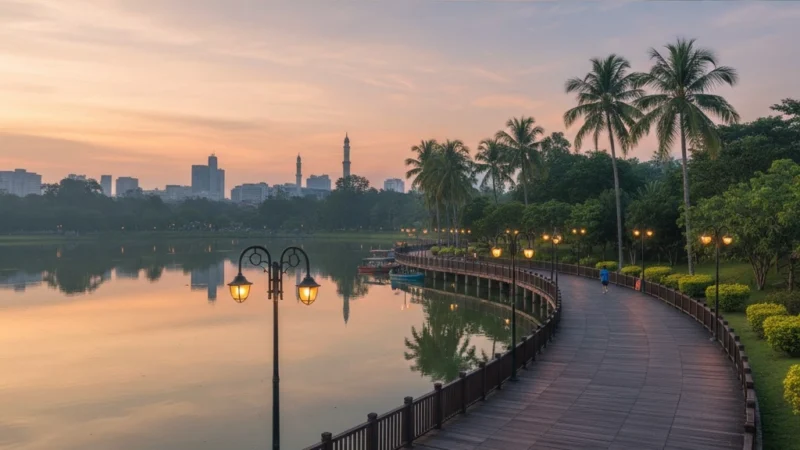 Discover Shah Alam Lake Gardens Esplanade