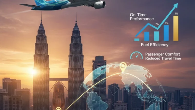 Enhancing Transcontinental Mobility- KL–Sydney Route Performance Overview