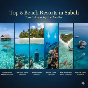 Top 5 Beach Resort in Sabah, Malaysia