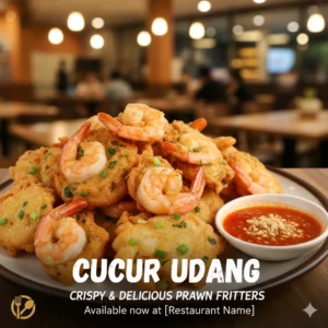 Cucur Udang Prawn fritters
