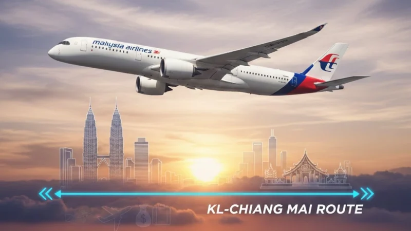 High-Growth Tourism Link - KL–Chiang Mai Route Analysis