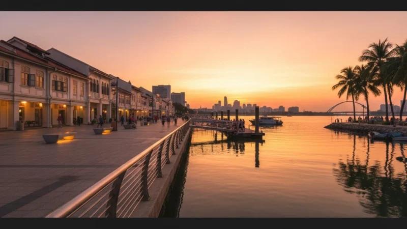 Johor Bahru Old Harbour Waterfront