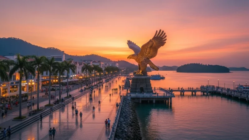 Langkawi Kuah Waterfront Kuah Jetty Esplanade