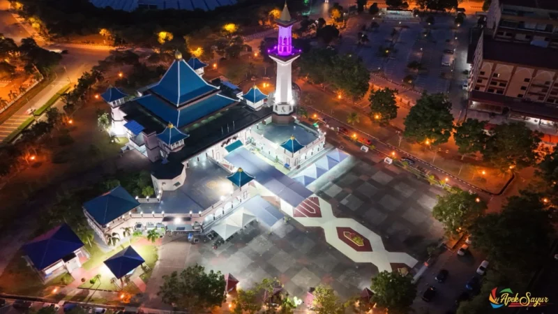 Masjid Al-Alami MITC, Melaka-A Stunning Blend of Faith and Architecture in Ayer Keroh