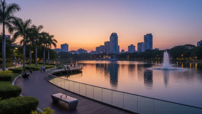 Seremban Lake Gardens Waterfront