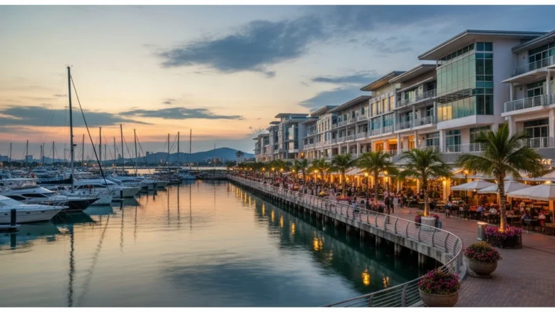 Straits Quay Marina Mall Waterfront