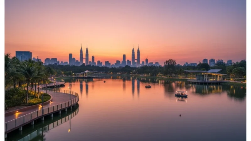 Taman Tasik Titiwangsa Lakefront