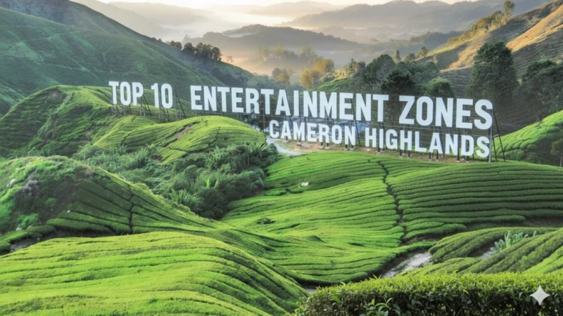 Top 10 Entertainment Zones in Cameron Highlands