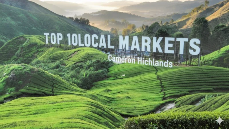 Top 10 Local Markets Cameron Highlands