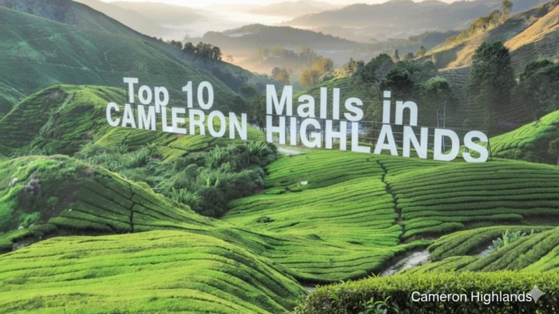 Top 10 Malls in Cameron Highlands