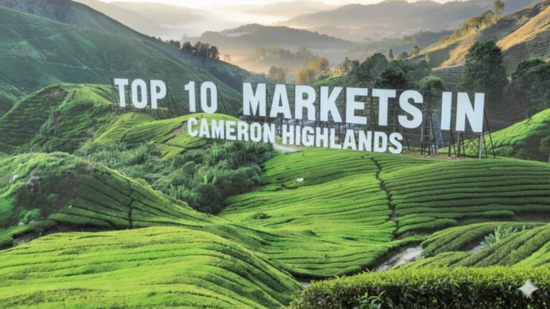 Top 10 Markets in Cameron Highlands