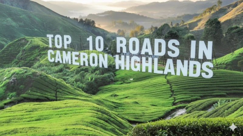 Top 10 Roads in Cameron Highlands