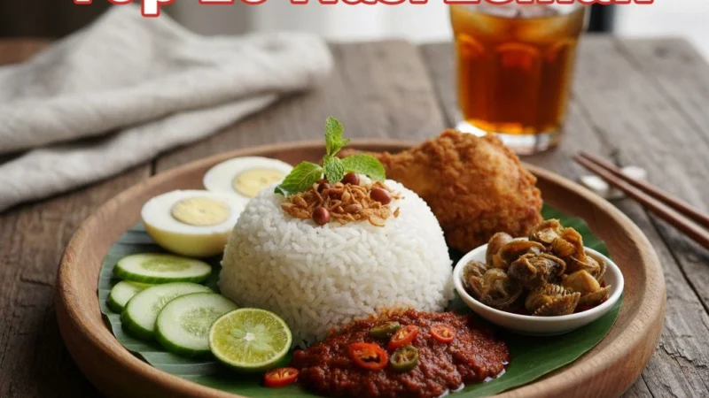 Top 10 Types of Nasi Lemak